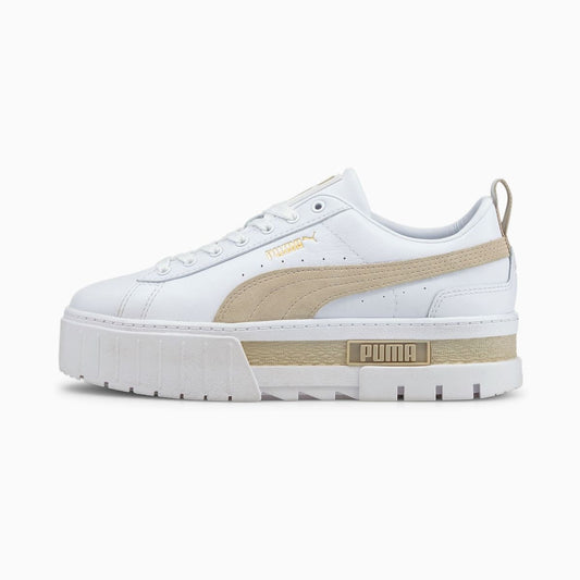 Puma Mayze platform white and stone