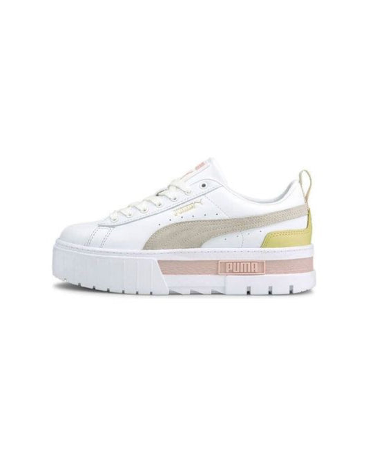 Puma Mayze white yellow pink
